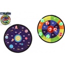 Teddies Terč na suchý zip oboustranný 27cm + míčky 8ks v sáčku