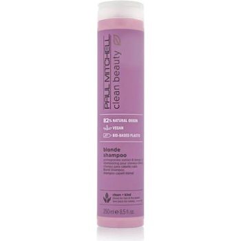 Paul Mitchell Clean Beauty Color Protect Blonde Shampoo 250 ml шампоан за възстановяване и блясък на изрусена коса за жени