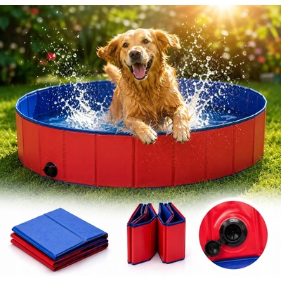 DOG POOL kulatý lešený Bazén 80 x 80 cm
