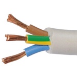  КАБЕЛ ШВПС-Б 3x1.5 H05VV-F БЯЛ 10м (C0101010473)