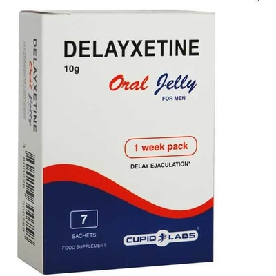 Delayxetine výživový doplnok gél pre mužov 7 vrecúšok