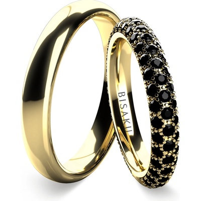 Bisaku Snubní Leo BIS B3073415G Žluté zlato