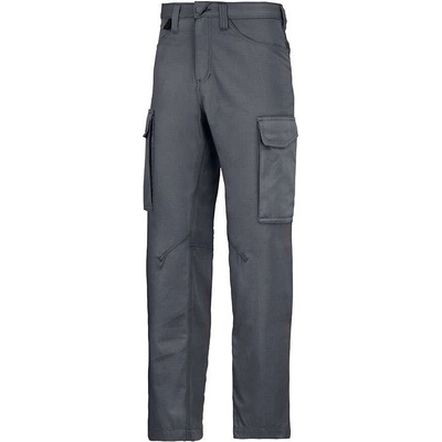 Snickers Workwear Nohavice SERVICE tmavo sivé