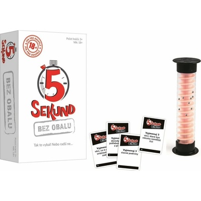 Trefl Hra 5 sekúnd bez obalu pre dospelých CZ