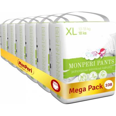 MonPeri XL 13-18 kg 108 ks