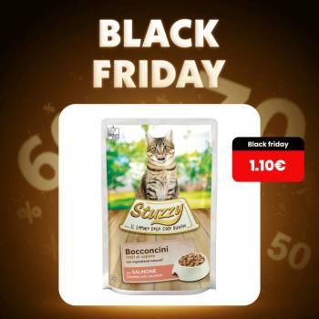 Stuzzy Cat Chunks Kúsky lososa gravy 85 g