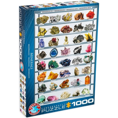 EUROGRAPHICS Пъзел Eurographics от 1000 части - Минерали (60002008)