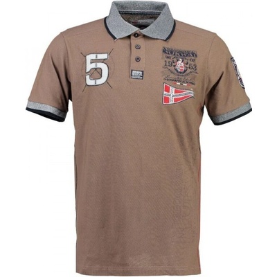 Geographical Norway tričko KANTIBE taupe