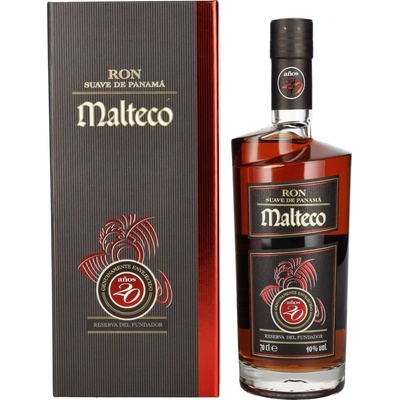 Malteco Reserva del Fundador 20y 40% 0,7 l (kazeta)