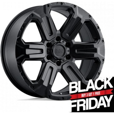 BLACK RHINO WANAKA 8,5x17 5x127 ET35 matte black