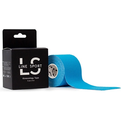 Line Sport Tape Kineziologický tejp modrá 5 cm x 5 m