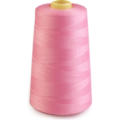 Polyesterové nitě pro overlocky i klasické šití návin 5000 yards PES 40/2 Varianta: 550 Candy Pink, Balení: 1 ks