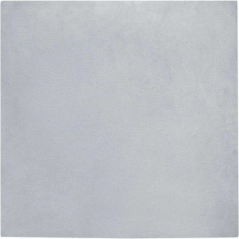 vidaXL Килим с изкуствена заешка козина Сив 160 x 160 cm Полиестер (42021686)