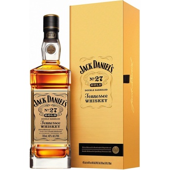 Jack Daniel's No. 27 Gold 40% 0,7 l (kazeta)