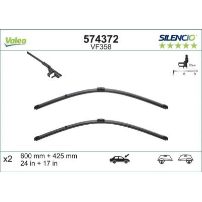 Valeo Silencio X-TRM 600+425 mm VA 574372