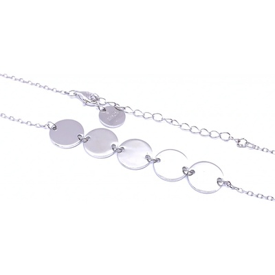 Jan Kos jewellery Stříbrný řetízek s kolečky 12118711