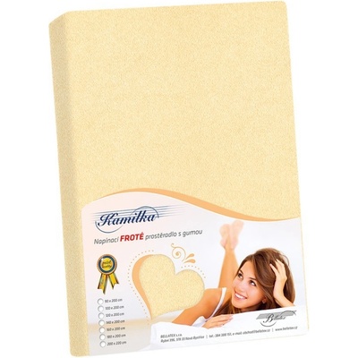 Bellatex prostěradlo froté citrusové 140x200