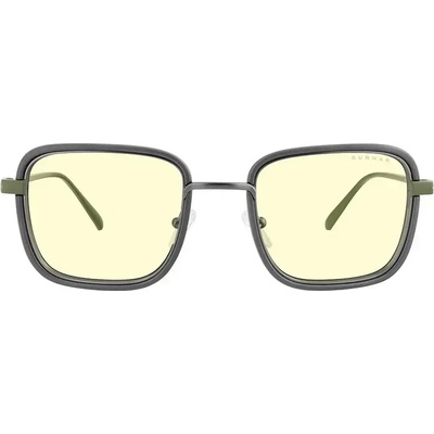 GUNNAR Геймърски очила GUNNAR Fallout Vault 33 Gunmetal/Olive - Amber (FAL-05501)