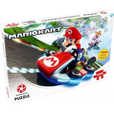 WINNING MOVES Mario Kart Fun Racer 1000 dílků