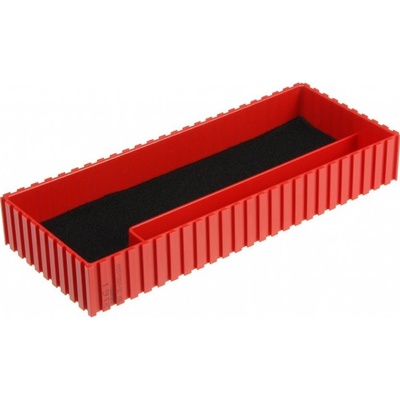 Pokorný Dačice Plastová krabička typ 2161 35 x 252 x 102 mm červená RAL 3020
