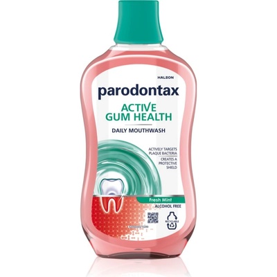 Parodontax Daily Gum Care Fresh Mint вода за уста за цялостна защита на зъбите Fresh Mint 500ml