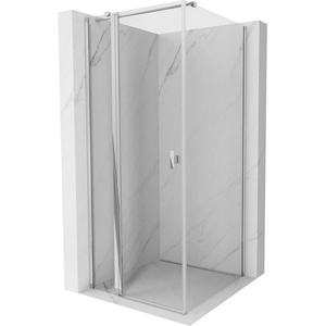 Mexen Mist T душ кабина с врата 95 x 95 см, прозрачна, хром - 8A4T-095-095-01-00 (8A4T-095-095-01-00)
