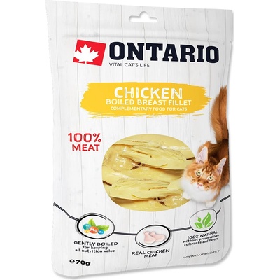 ONTARIO Cat пилешко филе от гърди 70 г