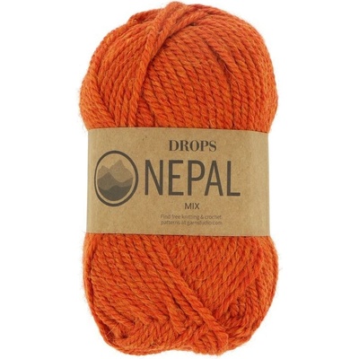 Drops Nepal MIX 2920 oranžová