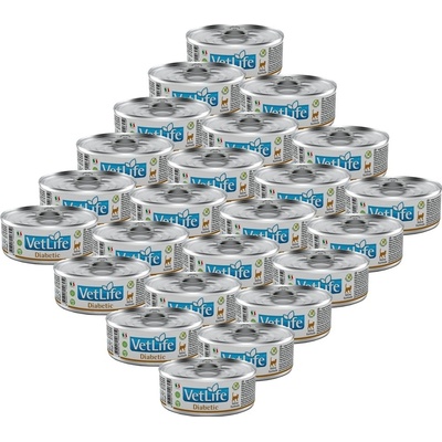 Vet Life Cat Diabetic 24 x 85 g