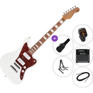 PSD Guitars JM-100 Premium SET White Електрическа китара