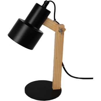 ELMARK Alani НАСТОЛНА ЛАМПА 1ХЕ14, ЧЕРНА (955alani1t/bl)