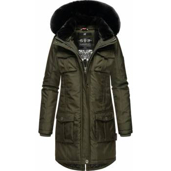Navahoo дамско зимно яке с качулка Tiniis, тъмна маслина (N-W-358.TINIIS.418.dark_olive)