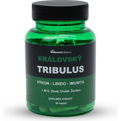 Kralovstvizdravi.cz Královský Tribulus 90% Kotvičník 500 mg 4v1 60 kapslí