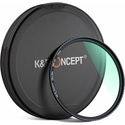 K&F Concept Ultra Slim MC UV filter Nano 62mm