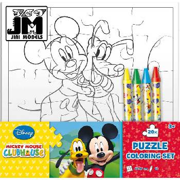 Mickey klubík Omalovánky puzzle
