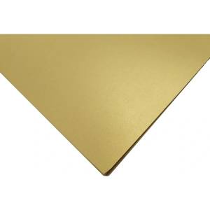 KASKAD Декоративен картон KASKAD 50x70 cm 2 страници 220 g злато 65 991365 (991365)