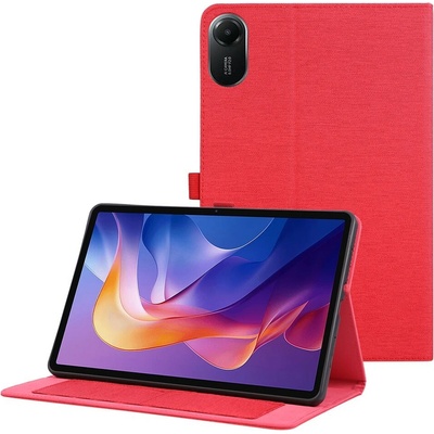 Vsetkonamobil 117234 FABRIC Zaklápací kryt pre Xiaomi Redmi Pad 2 červený