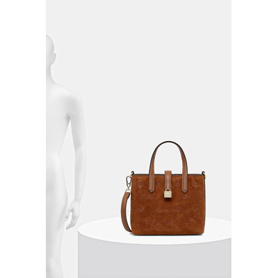 KARL LAGERFELD Велурена чанта Karl Lagerfeld K/AUTOGRAPH (B1W30104)