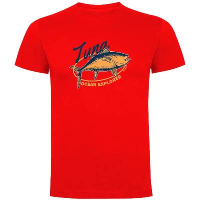 Тениска Kruskis Ocean Explorer short sleeve T-shirt - Red (Red)