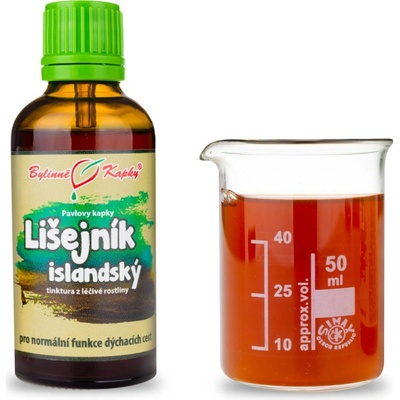 Pľuzgierka islandská kvapky tinktúra 50 ml