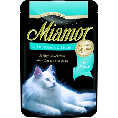 Miamor Ragout Royale tuňák a kuře v omáčce 22 x 100 g