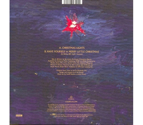 Coldplay • Christmas Lights LP