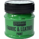 Farba na kožu a textil PENTART 50 ml zelená