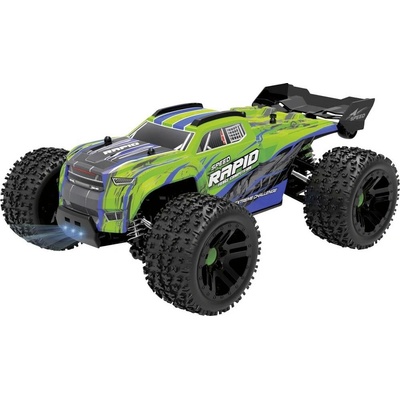 Absima Rapid zelená komutátorový RC model auta elektrický truggy 4WD 4x4 RtR 2,4 GHz 1:20