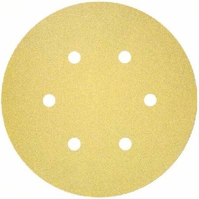BOSCH Brusný papír C450 150mm_G120_6 otvorů (50 ks) 2608621725