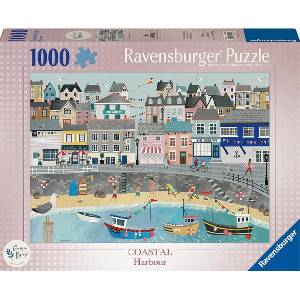 Ravensburger Пъзел Ravensburger от 1000 части - Крайбрежно пристанище (12001524)
