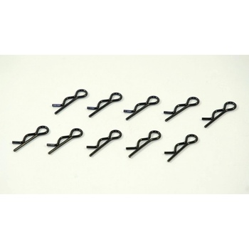 SWORKz ocelové sponky karoserie 1/10 černé 10 ks