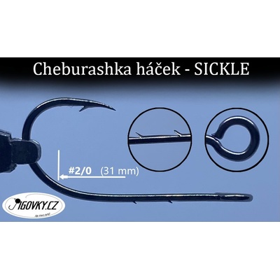 Jigovky CZ Jednoháček na čeburašku Sickle vel.3 10 ks