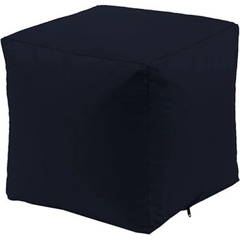 Image 1 of Pufrelax Пуф, 80л. , Табуретка Куб - Teteron Bluemarin, Перящ се калъф, Водоустойчив, Пълнеж от Полистиролни перли