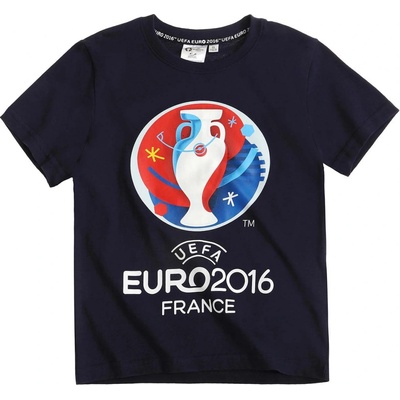 UEFA Euro 2016 tričko s krátkym rukávom tm.modrá
